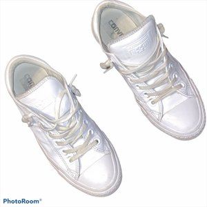 CONVERSE White Leather Sneakers